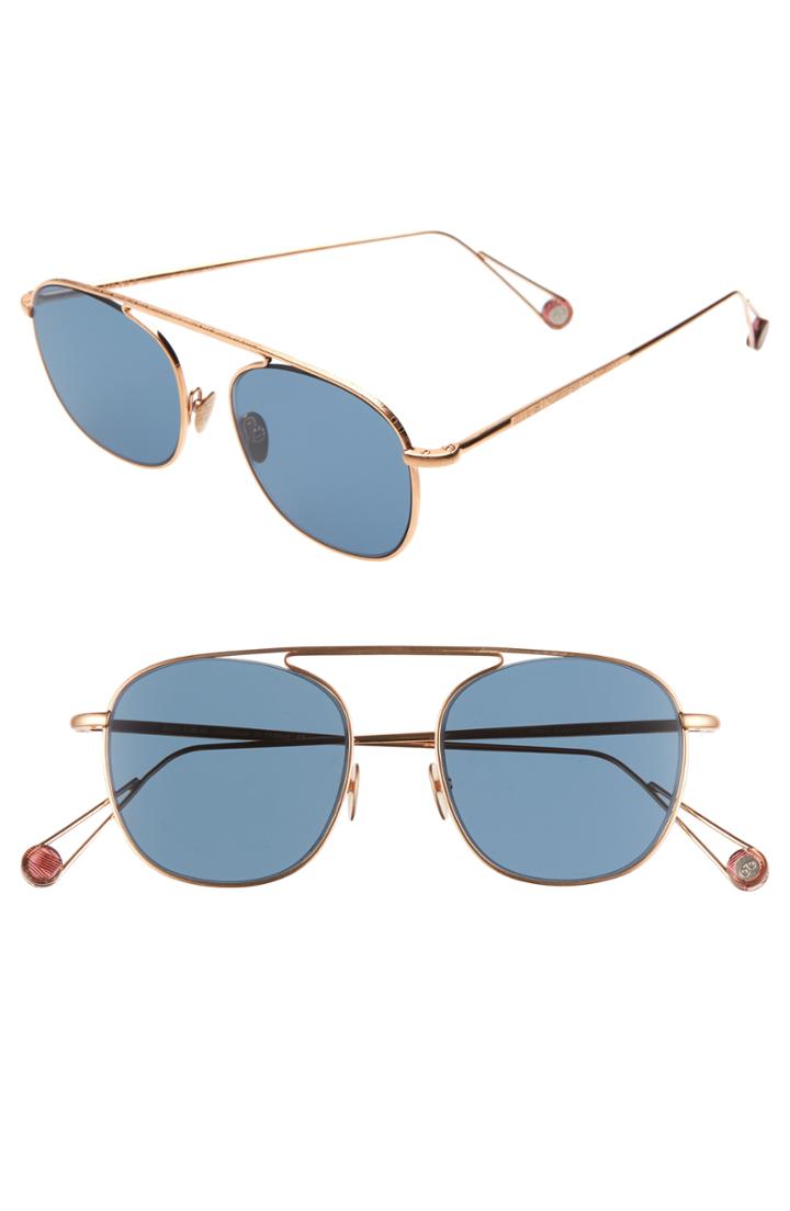 Women's Ahlem D'anvers 49mm Aviator Sunglasses - Rose Gold