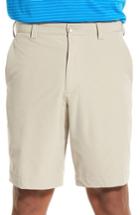 Men's Cutter & Buck Bainbridge Drytec Flat Front Shorts - Beige