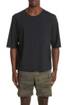 Men's Barena Venezia Oversize Stretch Wool T-shirt - Blue