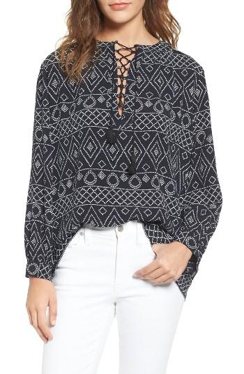 Women's Madewell Geometric Print Blouse