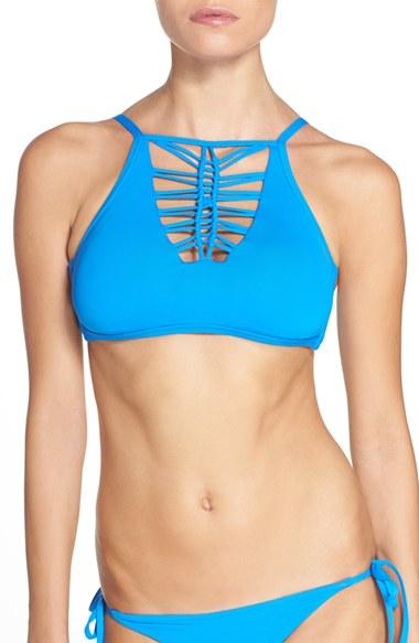Women's Becca Electric Current Bikini Top