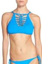 Women's Becca Electric Current Bikini Top