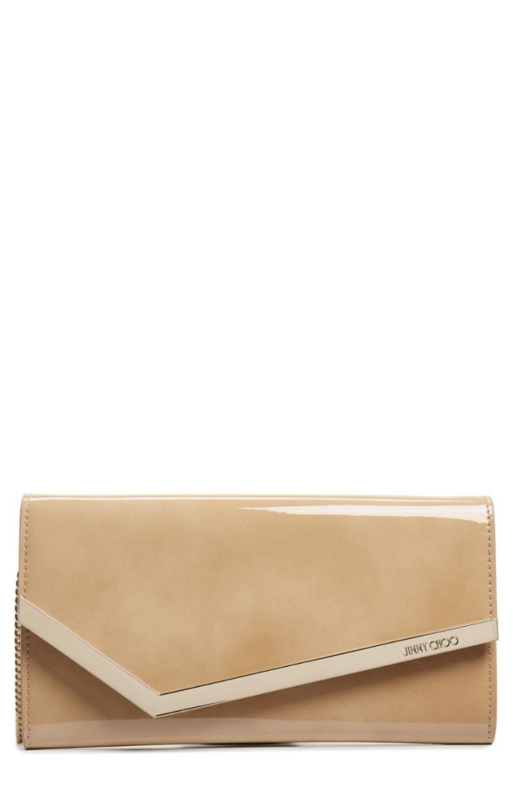 Jimmy Choo Emmie Patent Clutch -