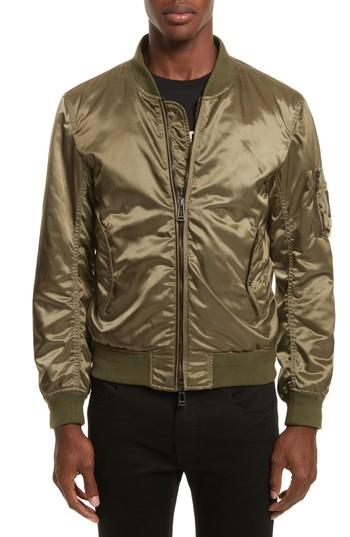 Men's Belstaff Washburn Bomber Jacket Eu - Green