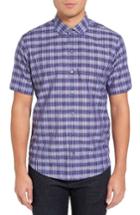 Men's Zachary Prell Piepho Trim Fit Plaid Sport Shirt