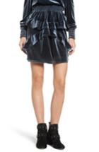 Women's The Fifth Label Exhibition Ruffle Velvet Skirt