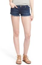 Women's True Religion Brand Jeans Joey Flap Pocket Cutoff Denim Shorts - Blue