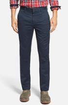 Men's Bonobos 'weekday Warriors' Non-iron Tailored Cotton Chinos X 34 - Blue