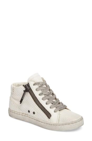 Women's Dolce Vita Zabra High Top Sneaker .5 M - White