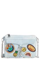Rebecca Minkoff Mini Mac - Patchwork Denim Crossbody Bag -