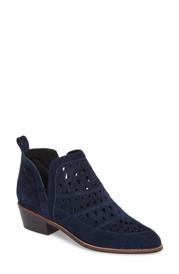 Women's Cecelia New York Catherine Cutout Bootie M - Blue