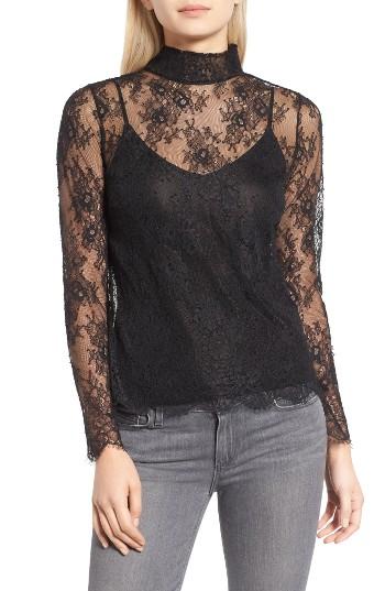 Women's Chelsea28 Sheer Lace Top