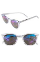 Women's Saint Laurent Sl28 49mm Sunglasses - Crystal