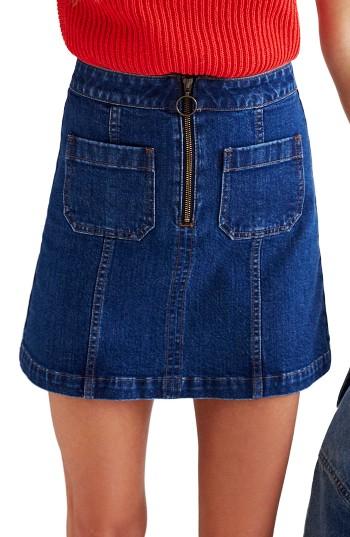 Women's Madewell Denim Miniskirt