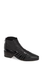 Women's Sbicca Rosabell Woven Bootie M - Black