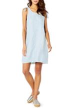 Women's Michael Stars Shoulder Tie Shift Dress - White