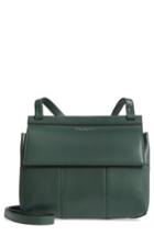 Tory Burch Block T Leather Crossbody Bag - Green