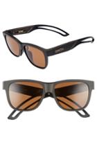 Women's Smith Lowdown Focus 56mm Chromapop(tm) Sunglasses - Matte Gravy/ Brown