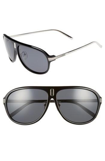 Men's Prive Revaux The Mcqueen 62mm Polarized Aviator Sunglasses - Black