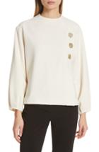 Women's Ba & Sh Vick Button Top - Ivory