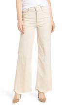 Women's Mother The Tomcat Chew Ripped High Waist Flare Jeans - Ivory