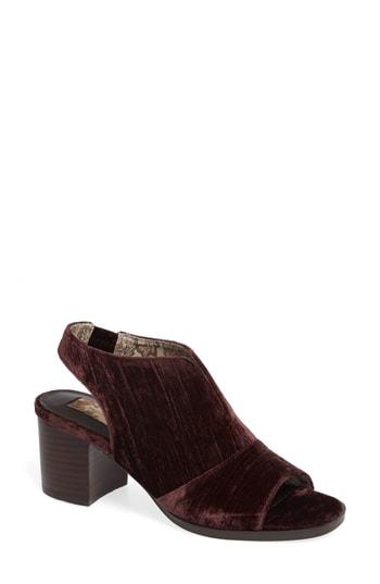 Women's Band Of Gypsies Jordan Sandal M - Burgundy