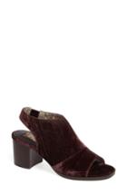 Women's Band Of Gypsies Jordan Sandal M - Burgundy