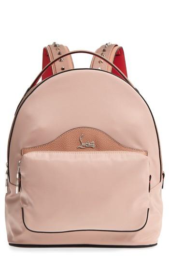 Christian Louboutin Small Backloubi Nylon Backpack -