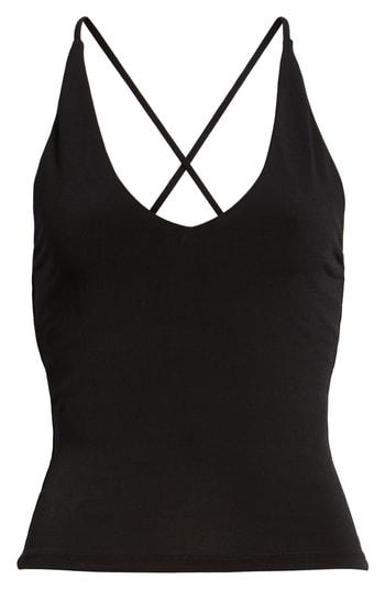 Women's Leith Deep V Halter Cami - Black