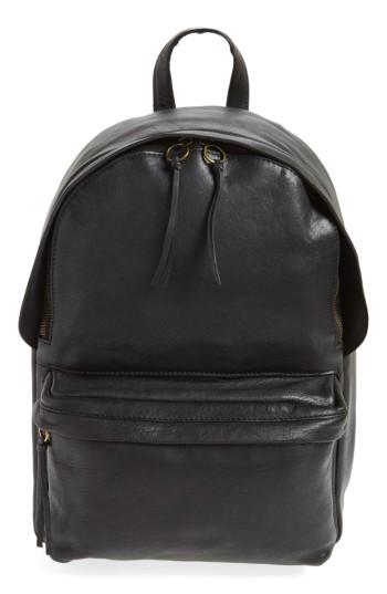 Madewell Lorimer Leather Backpack - Black