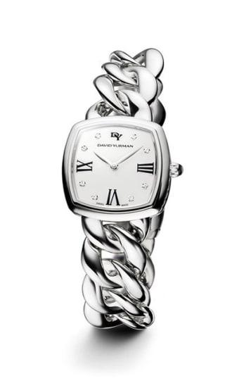 Women's David Yurman 'albion' 27mm Stainless Steel Quartz Watch With Diamonds