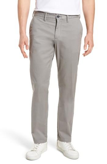 Men's 1901 Ballard Slim Fit Stretch Chino Pants X 30 - Grey