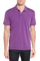 Men's John Varvatos Star Usa Washed Polo - Purple