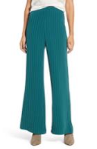 Women's Leith Wide Leg Menswear Pant, Size - Green