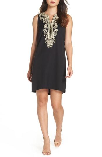 Women's Lilly Pulitzer Carlotta Shift Dress - Black