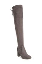 Women's Charles By Charles David Ollie Over The Knee Boot .5 M - Grey