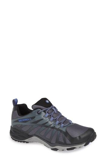 Women's Merrell Siren Edge Waterproof Q2 Hiking Shoe M - Black