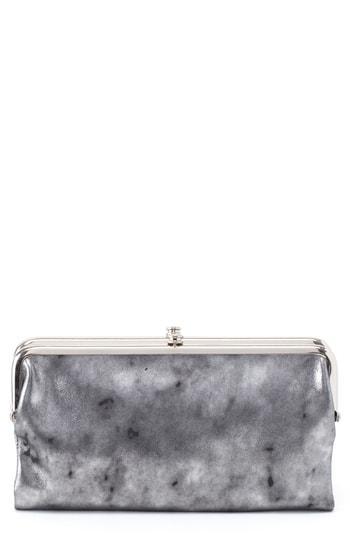 Women's Hobo Lauren Double Frame Clutch - Metallic