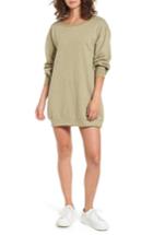 Women's Somedays Lovin Mountains Fade Sweatshirt Dress - Green
