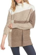 Women's French Connection Anna Patchwork Turtleneck