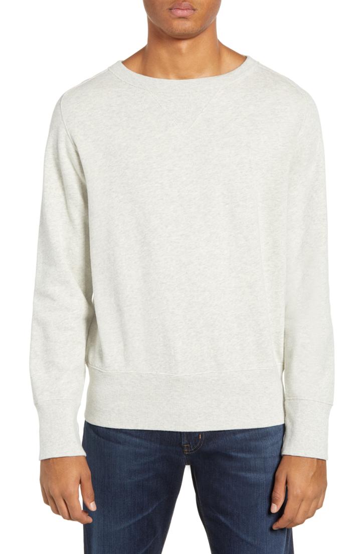 Men's Levi's Vintage Clothing 1930s Bay Meadows Sweatshirt - Ivory