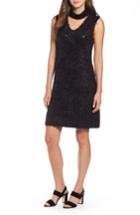 Women's Nic+zoe Cozy Sequin Dress - Black