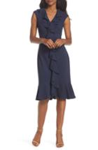 Women's French Connection Zahara Eyelet & Lace A-line Dress