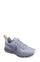 Women's Nike Air Zoom Pegasus 34 Shield Running Shoe M - Grey