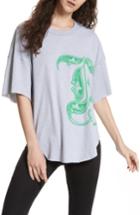 Women's Free People Letter Graphic Tee - Green