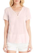 Women's Michael Stars Supima Cotton Tee, Size - Pink