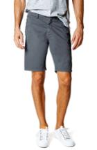 Men's Good Man Brand Wrap Microdot Stretch Chino Shorts - Grey