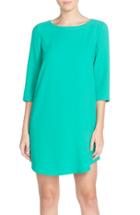Women's Bb Dakota 'jazlyn' Crepe Shift Dress - Green