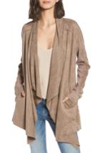 Women's Blanknyc Cloud Nine Drape Jacket - Grey