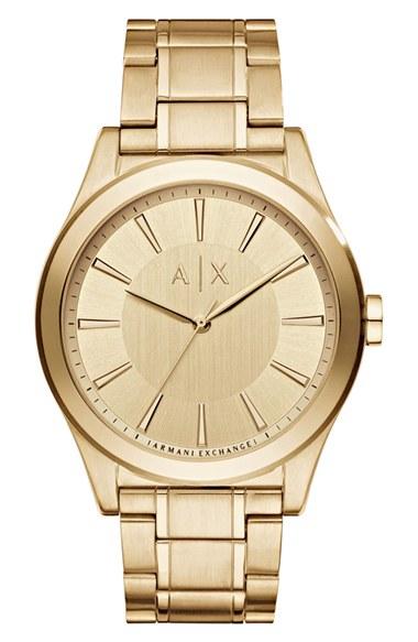 Men's Ax Armani Exchange Bracelet Watch, 44mm